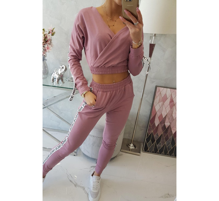 Sada s ozdobnými model 18746084 tmavě růžová - K-Fashion