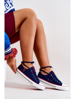 Women's Sneakers BIG STAR JJ274121 Navy