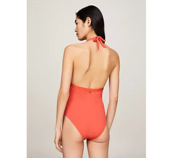 Dámský 1 kus HALTER ONE PIECE RP (EXT SIZES) UW0UW05259XMS - Tommy Hilfiger