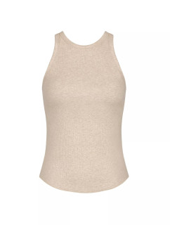 Dámské tílko GO Ribbed Tank Top - GRAY - béžové M013 - SLOGGI