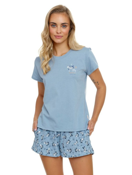 Dámské pyžamo  světle modré model 18366072 - DN Nightwear