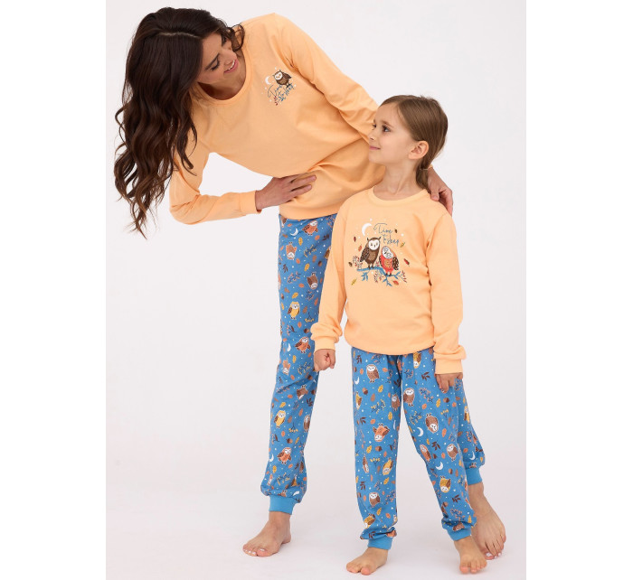 Dívčí pyžamo Cornette Kids Girl 977/176 Owls 2 dł/r 86-128