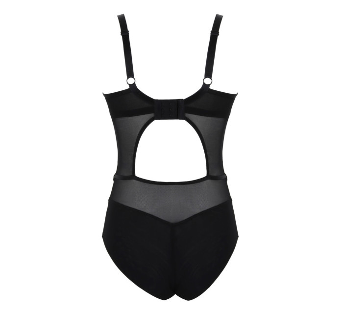 Panache Tango Essence Plunge Bodysuit obsidian 10965A