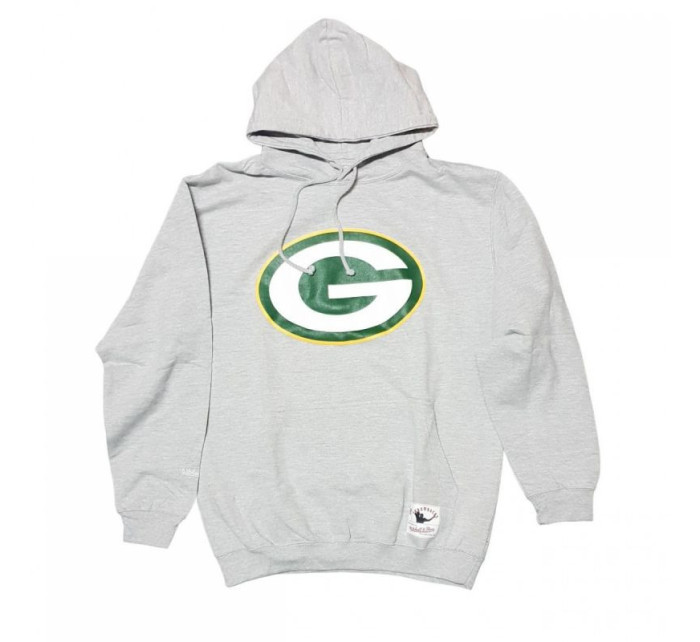 Mitchell & Ness Team Logo Hoody Green Bay Pacers M HDSSINTL1052-GBPGREY mikina pánské