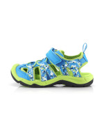 Dětské outdoorové sandály ALPINE PRO GROBO neon atomic blue