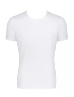 Pánské tričko GO Shirt O-Neck Slim Fit - WHITE - bílá 0003 - SLOGGI