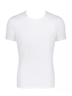 Pánské tričko GO Shirt O-Neck Slim Fit - WHITE - bílá 0003 - SLOGGI