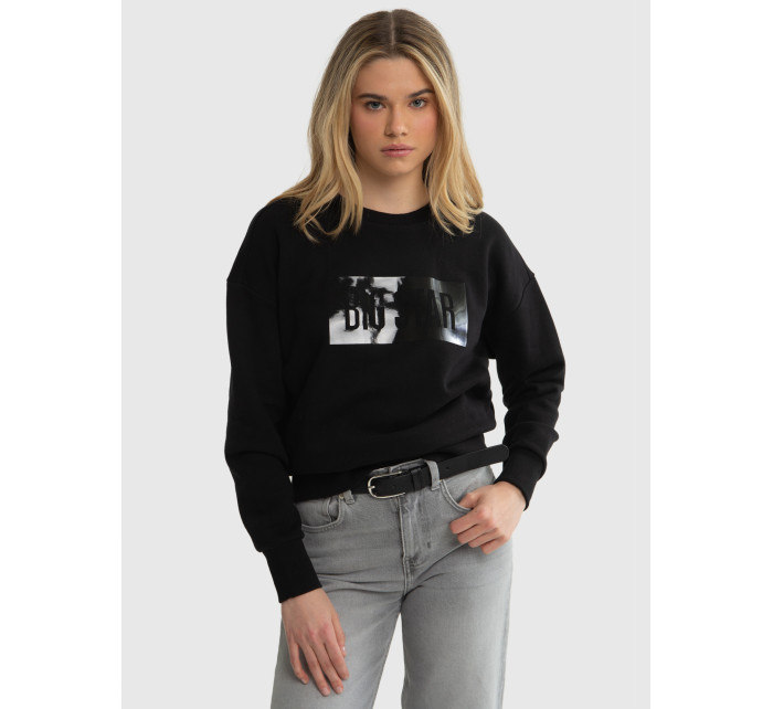 Big Star Mikina Sweat 171490 Black-906