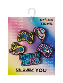 Crocs Lights Up Neon Gamer 5 Pack pin 10012094