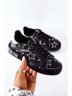 Children's Leather Sneakers BIG STAR II374002 Black