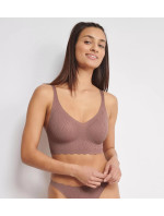 Dámská podprsenka ZERO Feel Bliss Bralette - BROWN - hnědá 1141 - SLOGGI