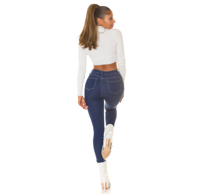 Sexy Highwaist Push-Up Jeans with pocket details