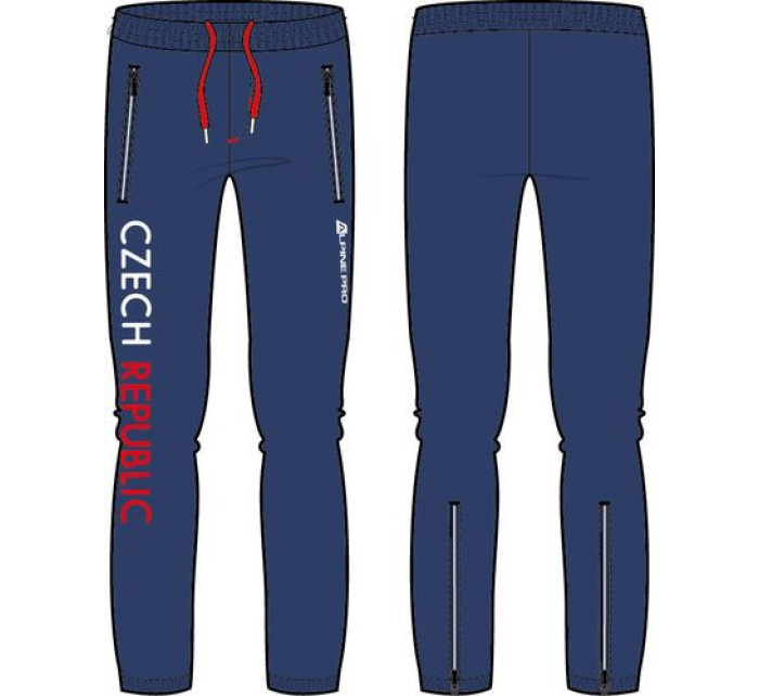 Pánské kalhoty ALPINE PRO ZABEN czech blue