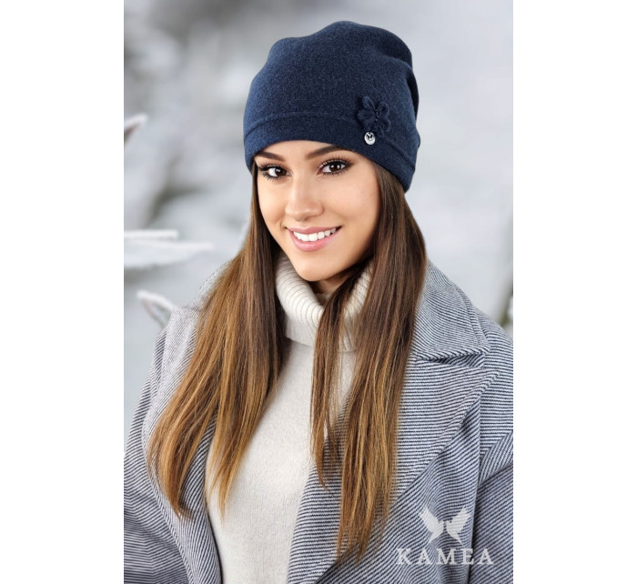 Kamea Hat K.23.017.64 Navy Blue/Turquoise