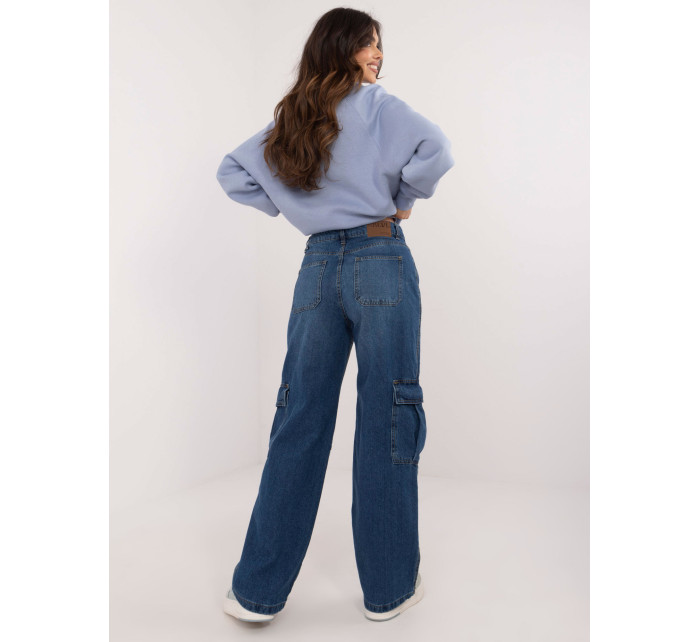 Spodnie jeans model 20613961 niebieski - FPrice