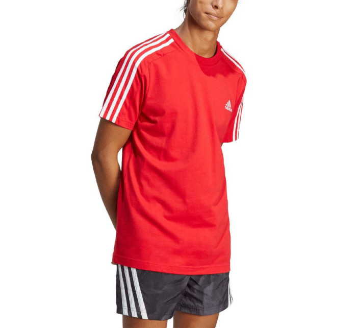 Pánské tričko adidas Essentials Single Jersey 3-Stripes M IC9339