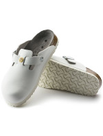 Pánské dřeváky Boston White z přírodní kůže pro regular model 20693931 - Birkenstock