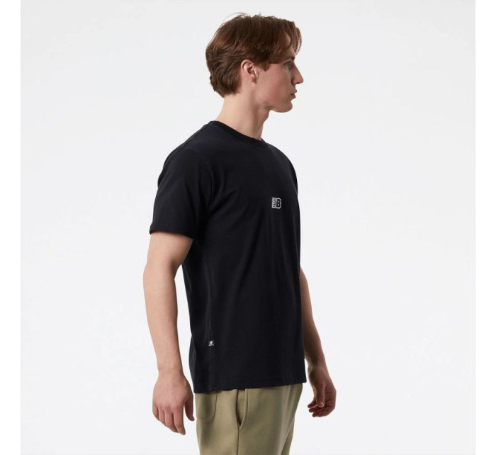 New Balance t-shirt Essentials Graphic Shor M MT23514BK pánské