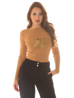 Sexy 2Piece / Top + Sweater model 19636648 - Style fashion