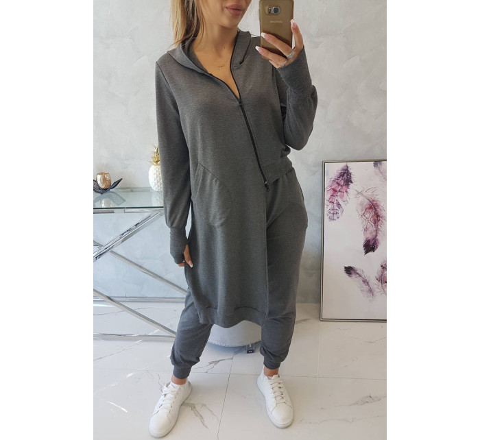 Sada s delší grafitová model 18749180 - K-Fashion