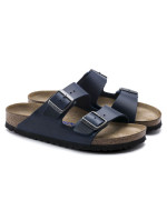 Arizona Soft bed Leather Žabky Blue   Leather model 20694266 - Birkenstock