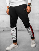 Pánské černé joggers tepláky Dstreet UX4105