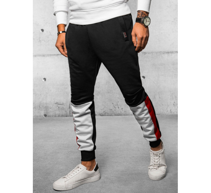 Pánské černé joggers tepláky Dstreet UX4105