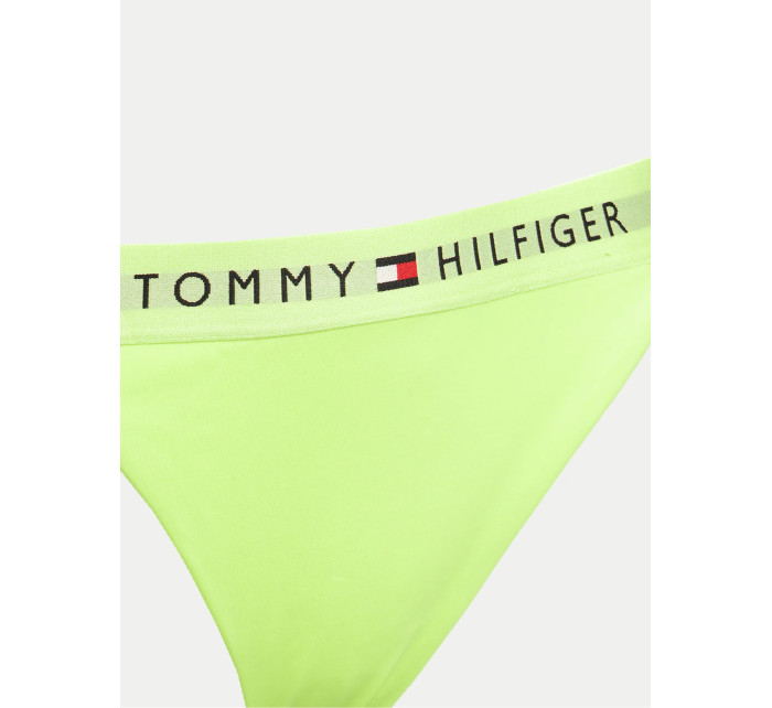 Dámské plavkové kalhotky UW0UW04497 LT3 neon. žluté - Tommy Hilfiger