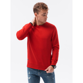 Pánská mikina Sweatshirt model 17256446 Červená - Ombre