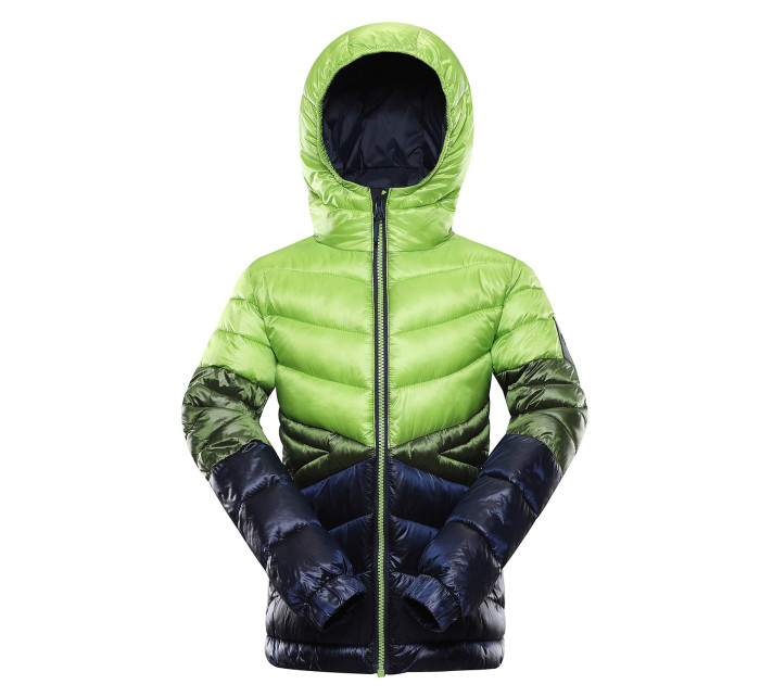 Dětská hi-therm bunda ALPINE PRO ROGO lime green