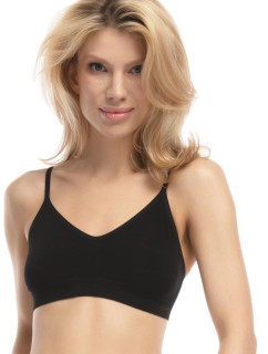 Dámský sportovní top Bamboo Bralette black - JULIMEX