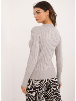 Sweter AT SW 2338 2.00 szary