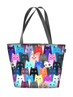 Bertoni Taška Holi Meow Multicolour