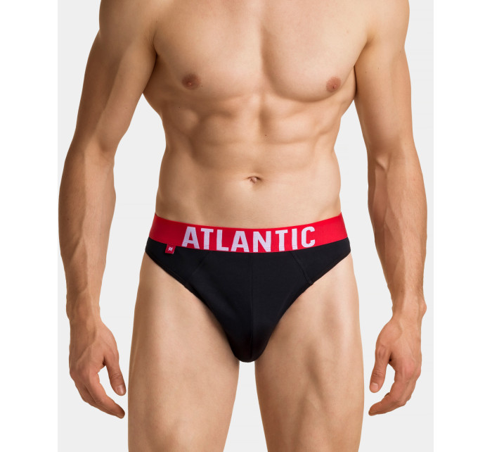 Pánské sportovní slipy ATLANTIC 3-PACK - černé