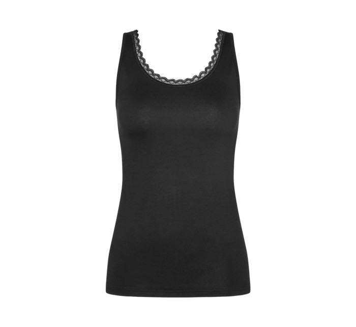 Feel Of Cotton Tank Top - BLACK - TRIUMPH BLACK - TRIUMPH