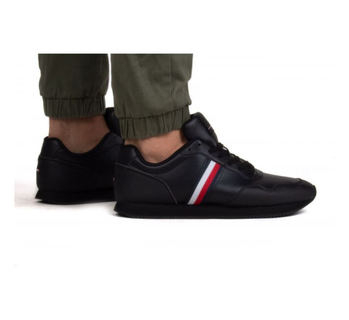 Boty Tommy Hilfiger Core Lo Runner PU M FM0FM048340GQ