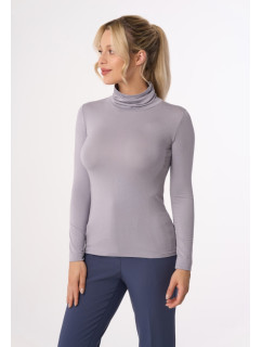 Turtleneck model 20674193 Silver - Babell