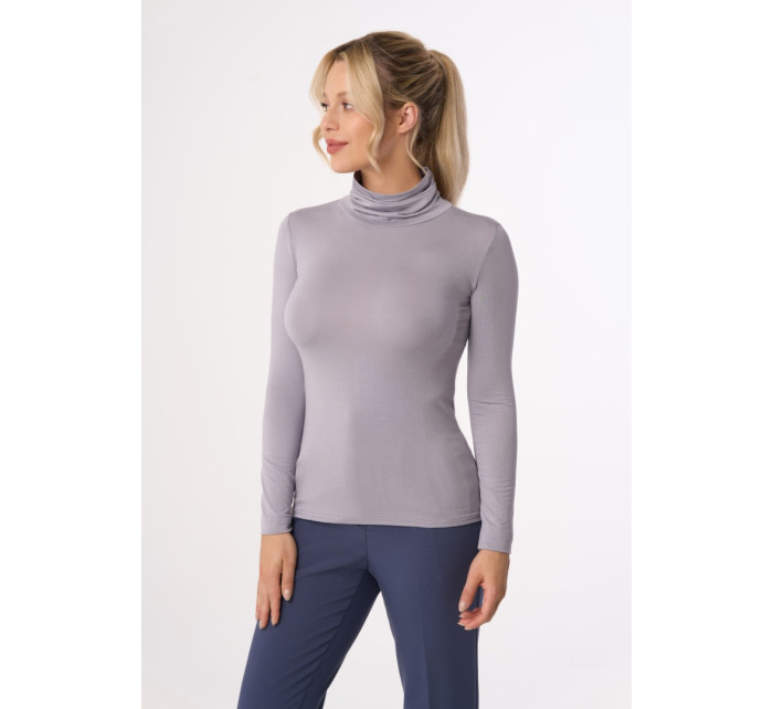 Turtleneck model 20674193 Silver - Babell