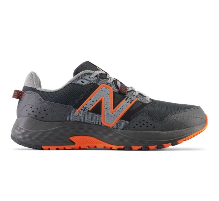 New Balance 410 pánské terénní běžecké boty sportovní šedo-oranžové tenisky (MT410LO8)