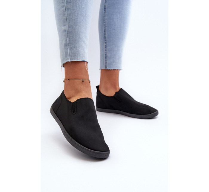 Dámské Slip-On Sneakers Black Lovinia