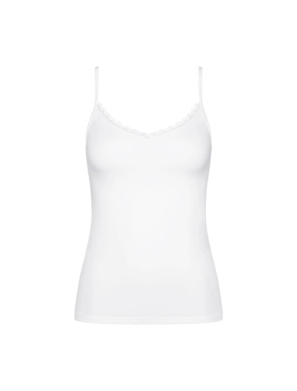 Dámské tílko Feel Of Cotton Spaghetti Top - WHITE - bílé 0003 - TRIUMPH