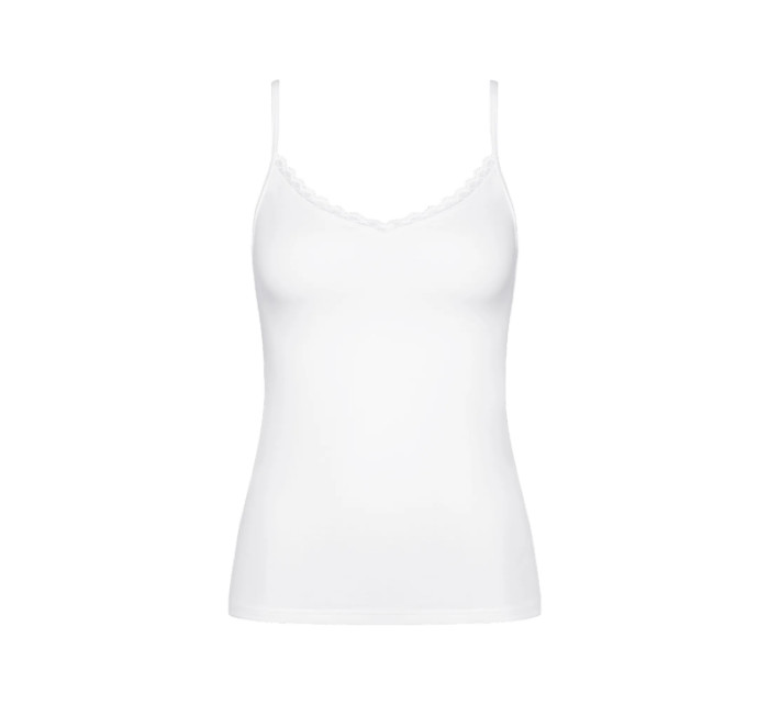 Dámské tílko Feel Of Cotton Spaghetti Top - WHITE - bílé 0003 - TRIUMPH