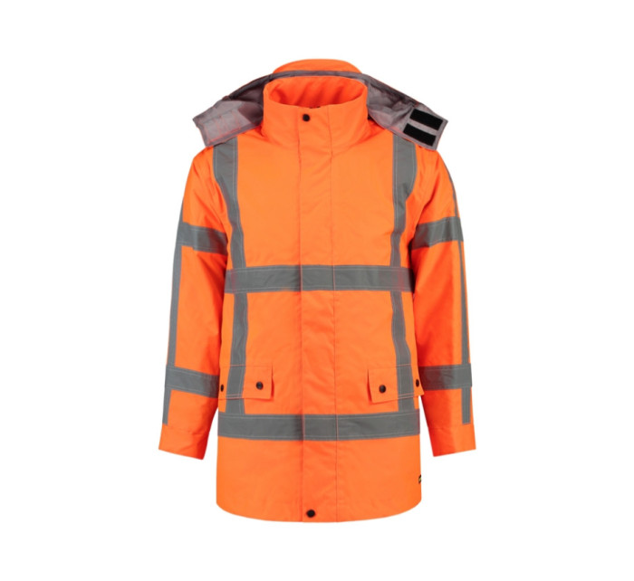 RWS Parka pracovní bunda unisex fluorescenční oranžová