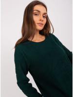 Sweter AT SW model 18884712 ciemny zielony - FPrice