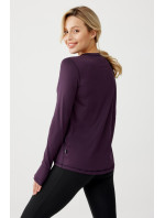 Drsné model 20121358 tričko Fun Ls Plum - Rough Radical