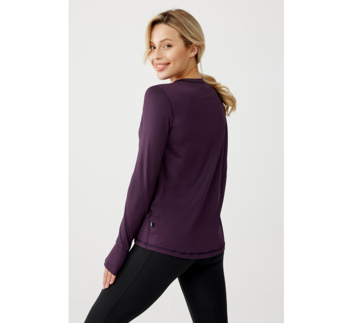 Drsné model 20121358 tričko Fun Ls Plum - Rough Radical