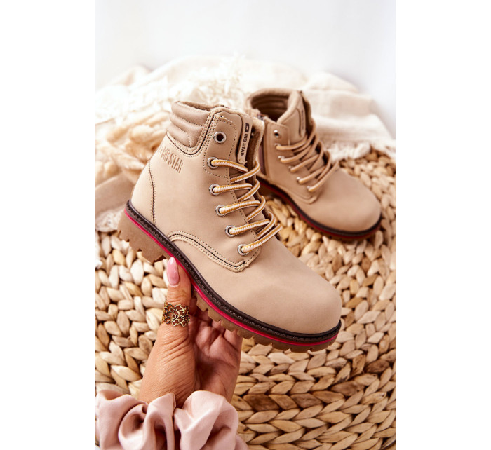 Children's Trapper Boots Big Star BB374126BS Beige