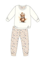 Dívčí pyžamo Kids Girl model 20224317 Sweet Bear dł/r 86128 - Cornette