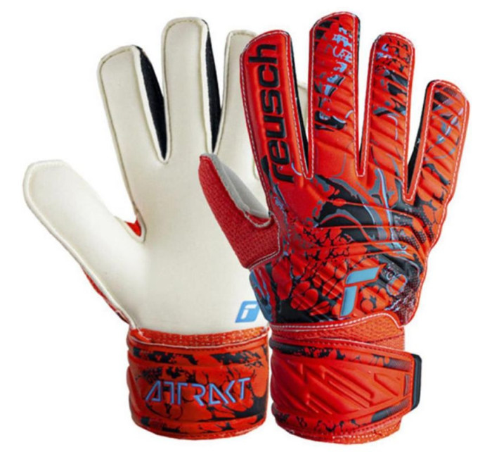 Reusch Attrakt Solid Jr brankářské rukavice 5372515 3334