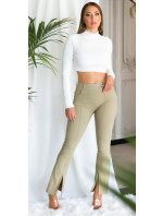 Sexy  Highwaist Pants with cut model 19627078 - Style fashion